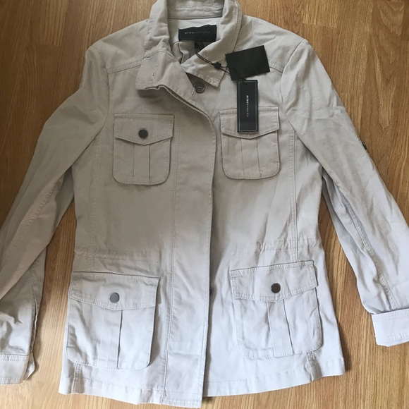 New BCBGMAXAZRIA tan jacket - Picture 5 of 6